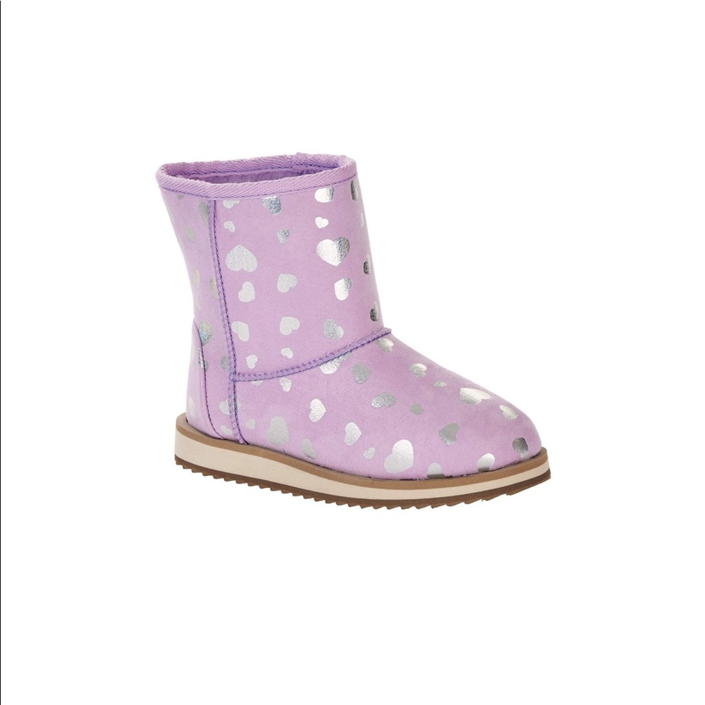 Wonder Nation Girls Faux Shearling Boots